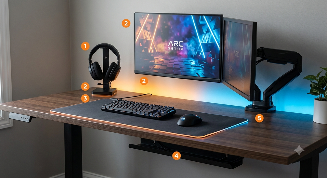 Best Gaming Desk Accessories Under $50 (That Actually Make a Difference)