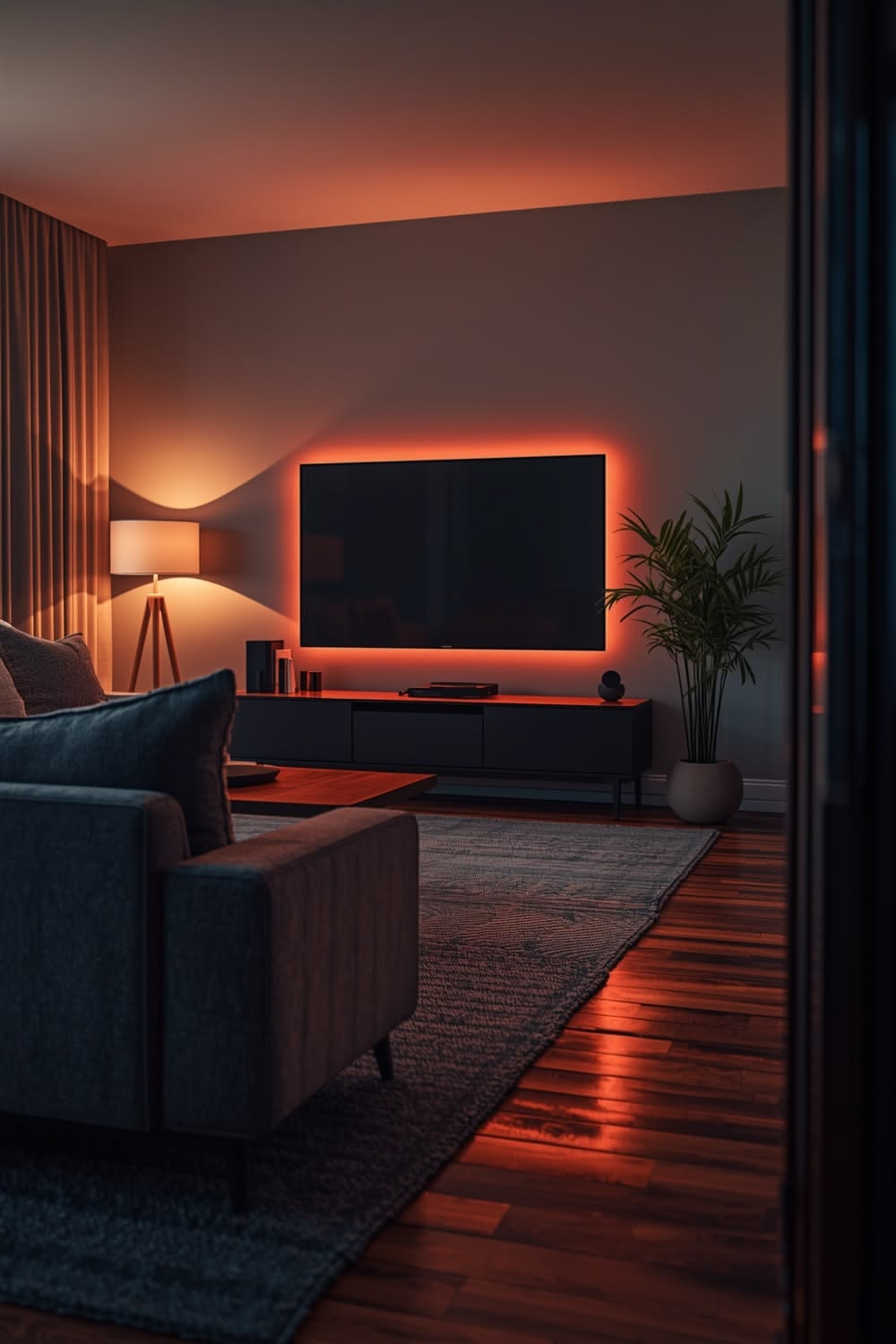 LED Bluetooth RGB Light Strip — App Controlled Bias Lighting for TV & Gaming Setup